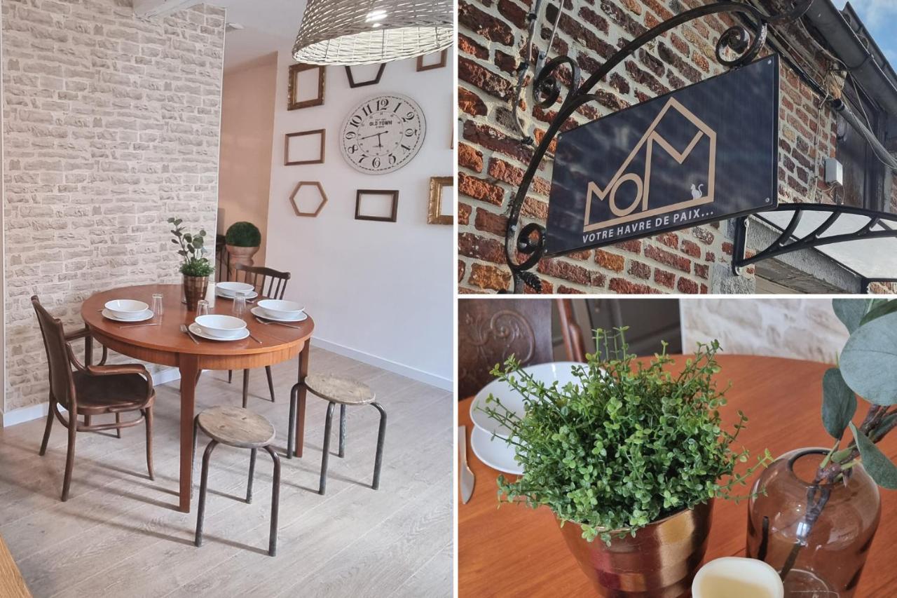 Kasa Mom - Votre Havre De Paix Villa Saint-Aybert Ngoại thất bức ảnh